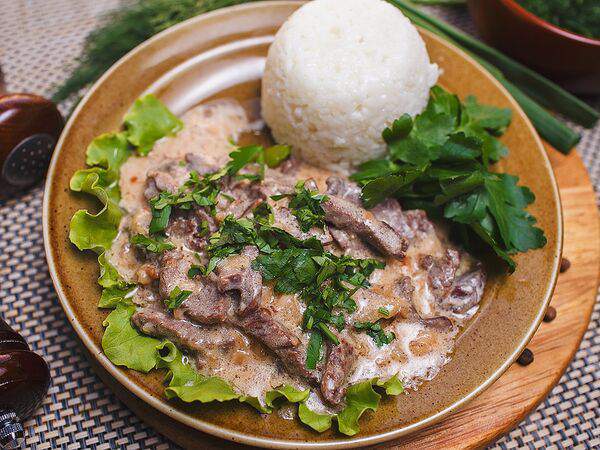 Две хижины - Бефстроганов