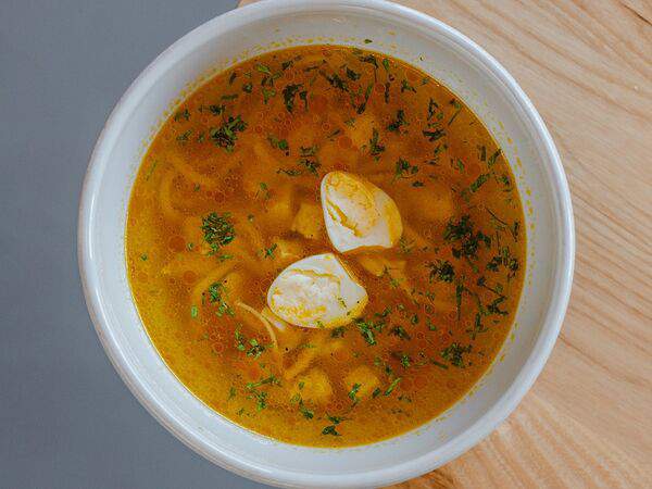 Chado Burger Bar night - Куриный суп