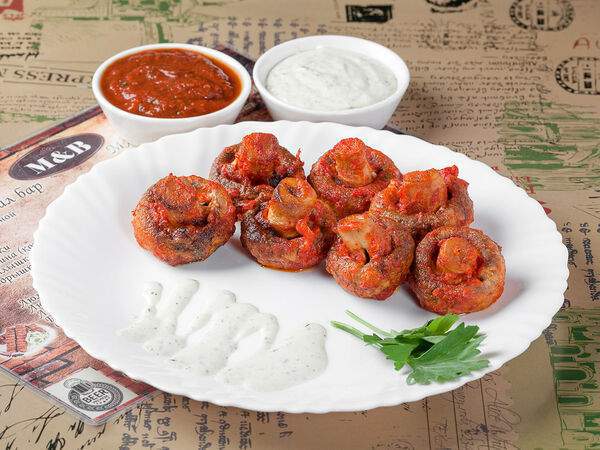 Мангал & Бар - Грибы на мангале