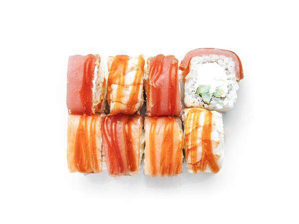 Noodle Wok & Pasta - Радужный ролл