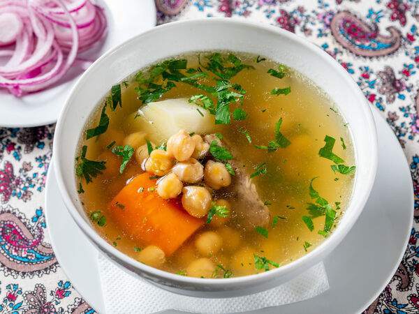 Кафе на Моисеенко - Шурпа из говядины