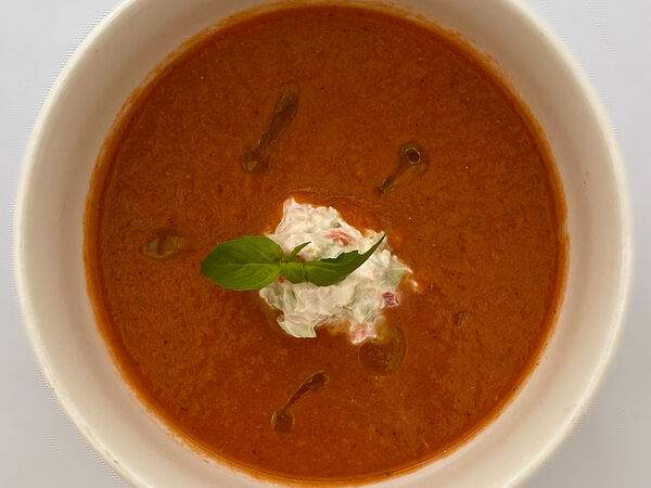 Причал - Гаспачо с крабом