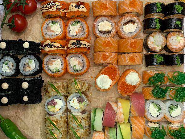 Сушильная - Сет Люкс (56шт и 2 гункана)