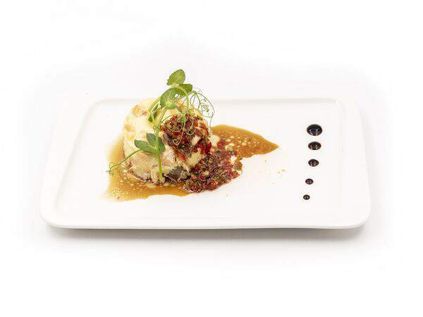 Ред-Буфет - Лосось в соусе Бер-блан