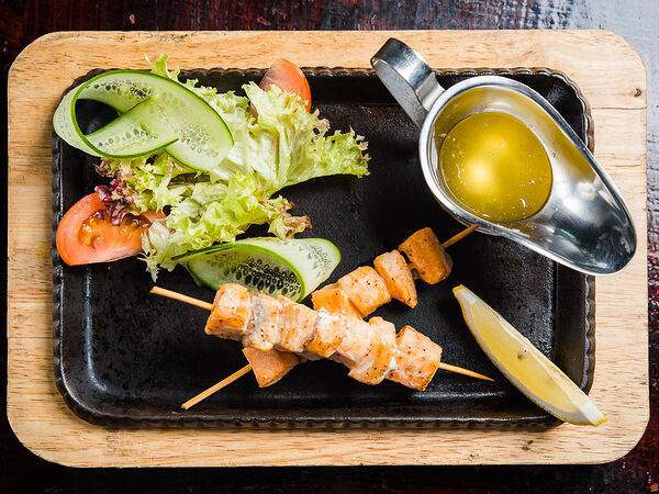 Reader's pub - Шашлычок из семги