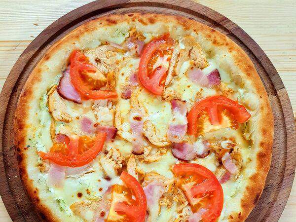 Crust Pie Pizza - Цыпленок чеснока