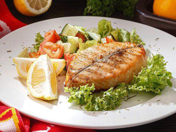 Фуксъ - Стейк из лосося