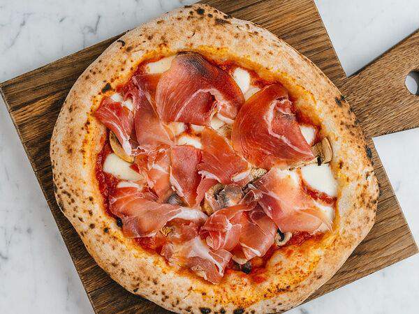 Trattoria 23 - Пицца Прошутто с шампиньонами