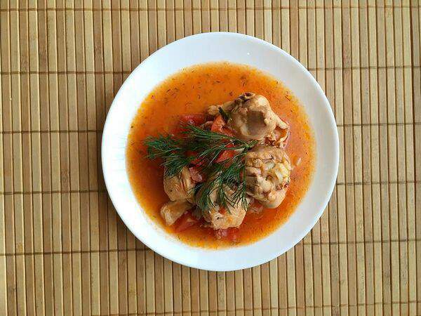 Кафе Мария - Чахохбили из курицы