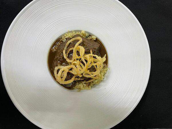 Сохо - Щечки черного ангуса с кускусом