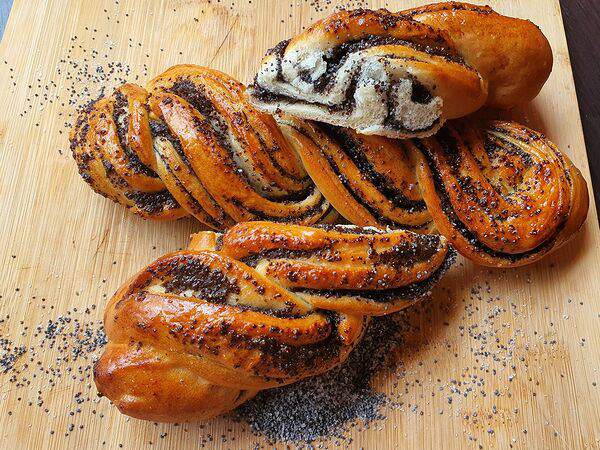 Дон батон - Плетёнка с маком