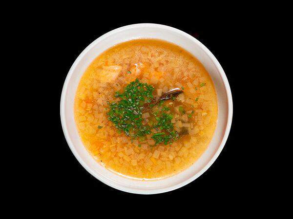 Fabrika - Суп с морепродуктами и лососем