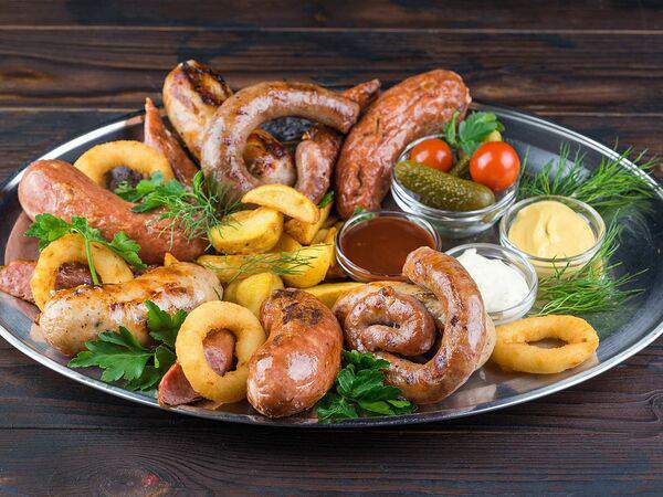 Irish Pub Dublin - Ассорти из колбасок