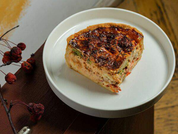 Дафт паб - Киш с треской и горбушей