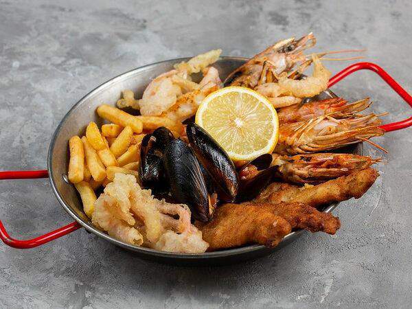 Коптильня - Микс морепродуктов на огне