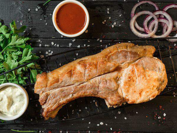 Миндаль - Свиная корейка