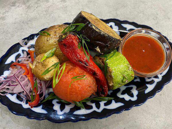 Plov62 - Овощи на мангале