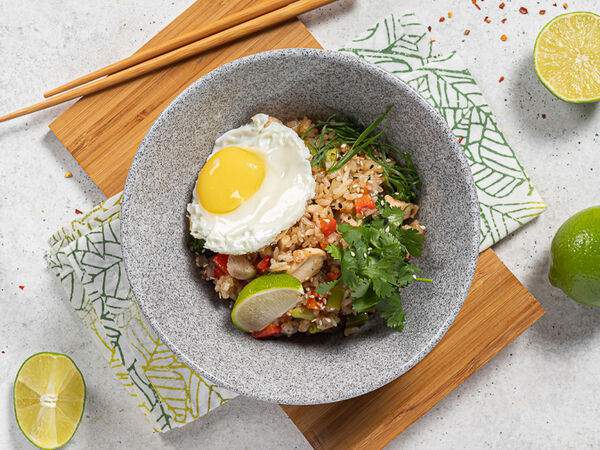 Империя Пиццы и Суши - Рис с курицей