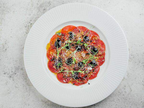 Forno rosso - Карпаччо из говядины