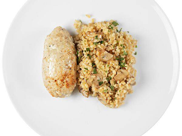 Петрушка - Куриная котлета с гарниром