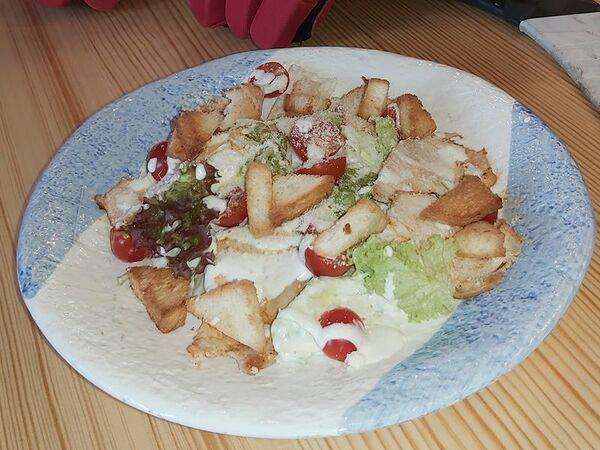 Хороший гол - Салат Цезарь с курицей