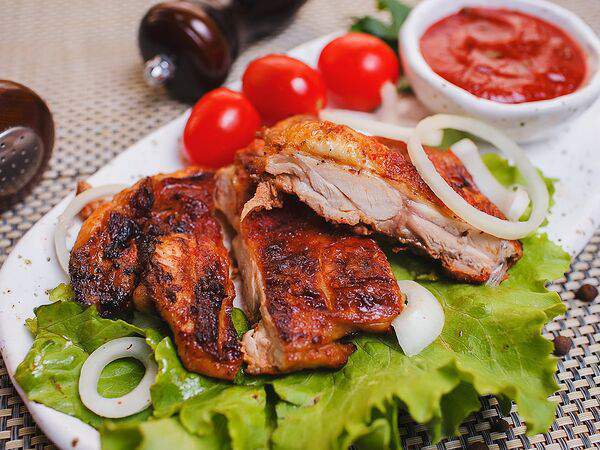 Две хижины - Шашлык из курицы