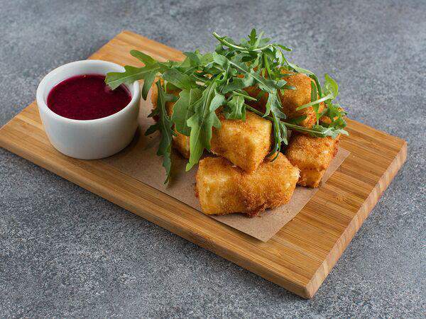 Ткемали - Жареный сулугуни