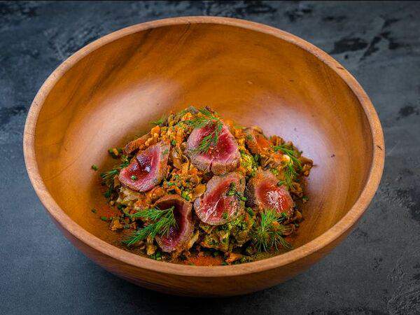 Fish Point - Оливье с ростбифом