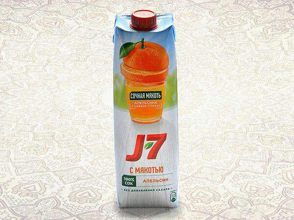 Лакомка - Сок J7 Апельсин