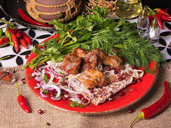 Загляни генацвале - Шашлык из бараньей мякоти