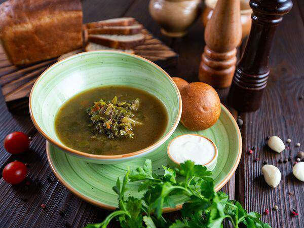 Околица трактир - Щи из серой капусты