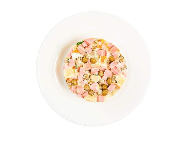 Easy Pizza - Оливье с копченой колбасой