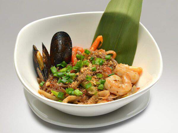 Зебры - Соба с морепродуктами