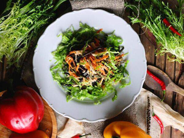 Столыпинъ - Теплый салат с папоротником