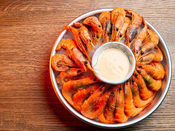 Коптильня - Креветка копченая