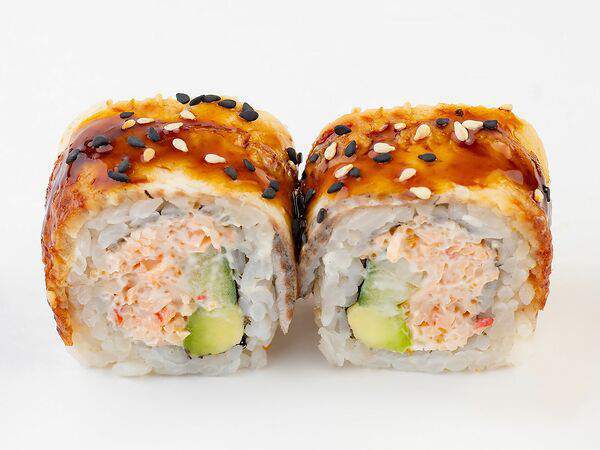 Правильные роллы - Ролл Калифорния с угрем