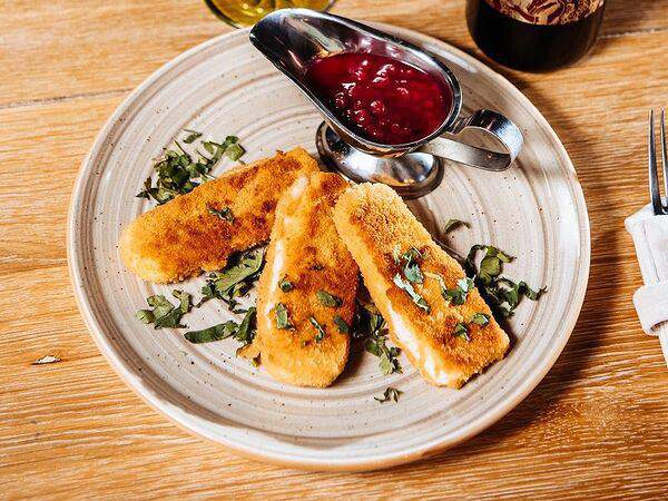 Кинза - Жареная брынза