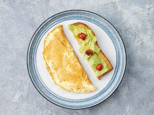 Булочки на улочке - Омлет с ветчиной и сыром