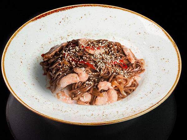 Sushimen - Пряная лапша соба с курицей