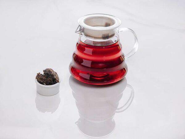 Воронка кофе и вино - Шу Пуэр