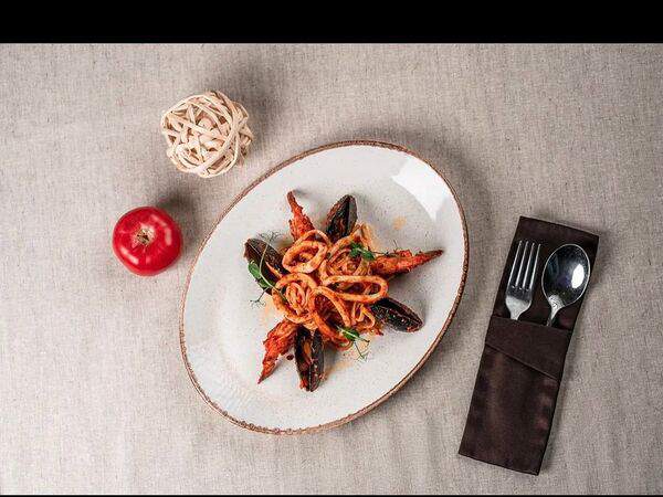 Adriano Leonardo - Лингвини с морепродуктами