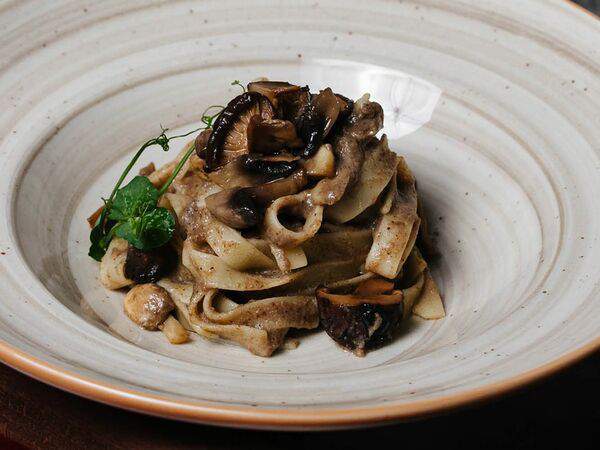 Мускат - Тальятелли с грибами