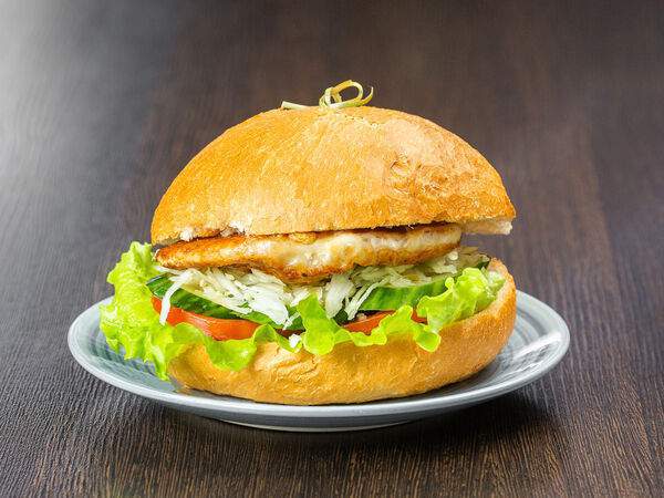 Кафе-гриль Serbia - Бургер Свинoй стейк