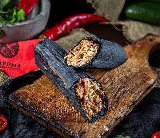 Шаурма по-братски - Барбекю с курицей дабл