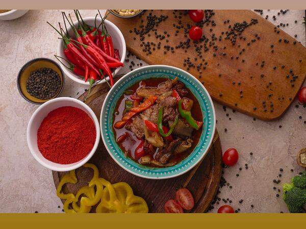 Кафе Gold - Могуру лагман с вешенками