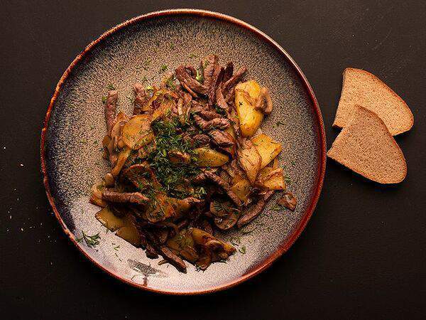 Steklo Grill & Bar - Картофель жареный по-деревенски