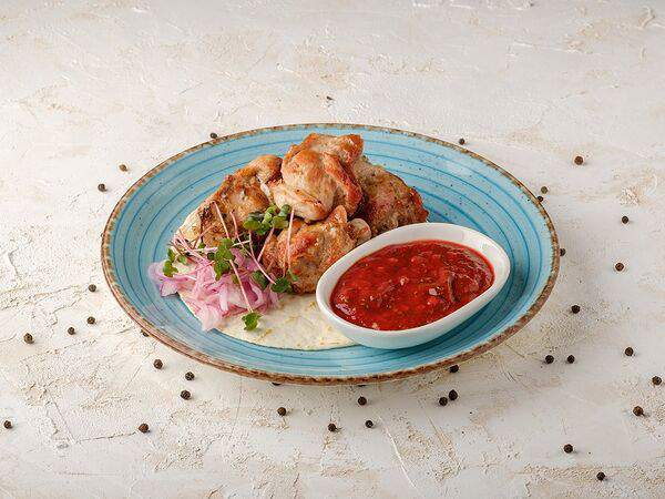 Гранат - Шашлык из курицы с томатным соусом