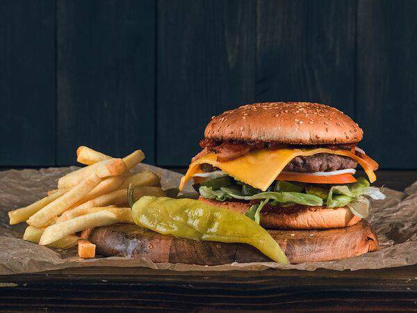 Green street - Дабл Бекон с голубым сыром