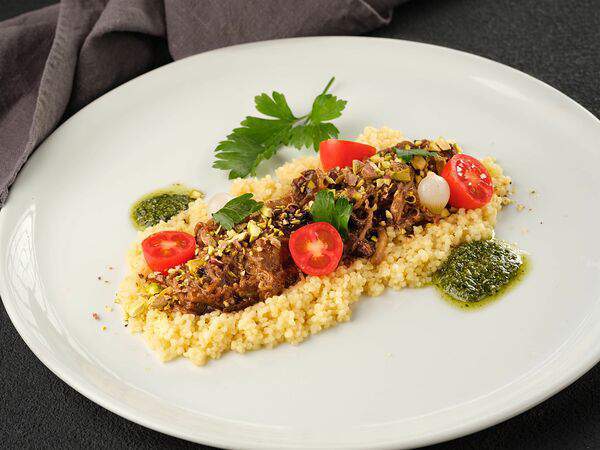 Stars - Рваная свинина с кускусом