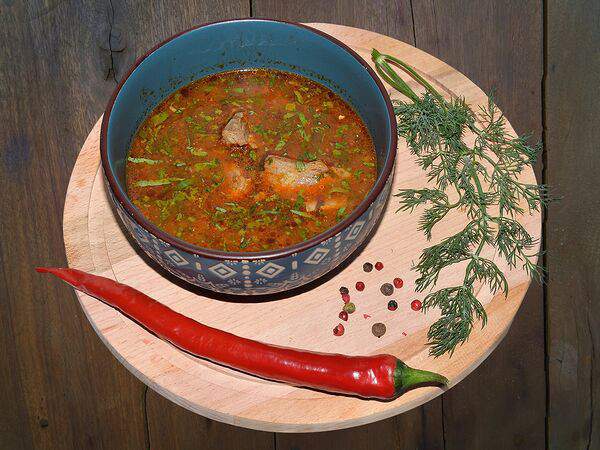 С акцентом - Суп Харчо